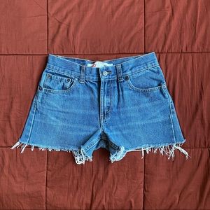 Levi’s - 505 low rise Jean shorts